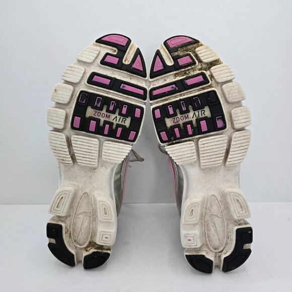 vintage Nike | Zoom Air Explosion silver pink futuristic sporty sneakers WMS 9.5 - Picture 9 of 9